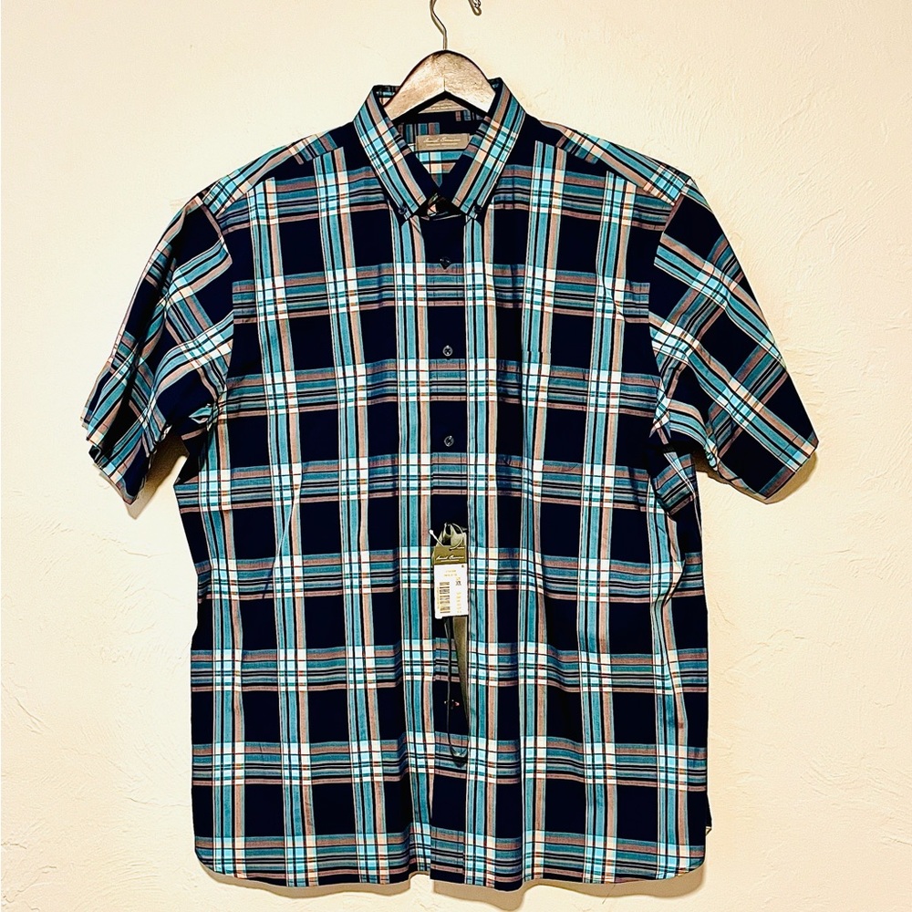 Men’s XL Daniel Cremieux Signature Collection Botton Down Shirt: New W/Tags